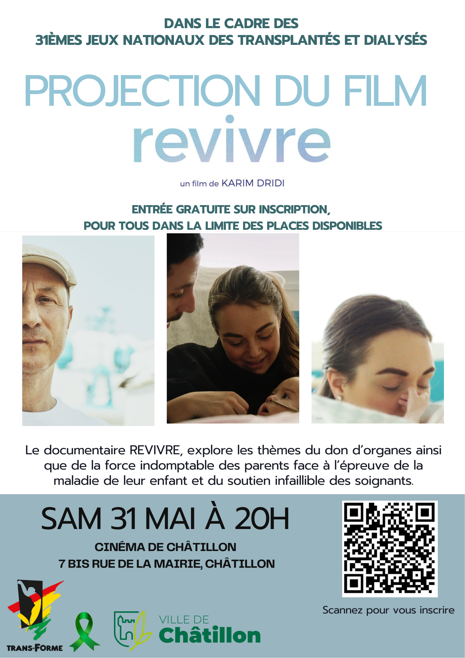 Affichette REVIVRE