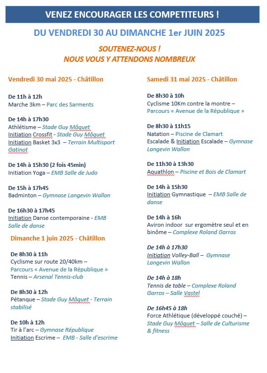 Flyers pour RS sports