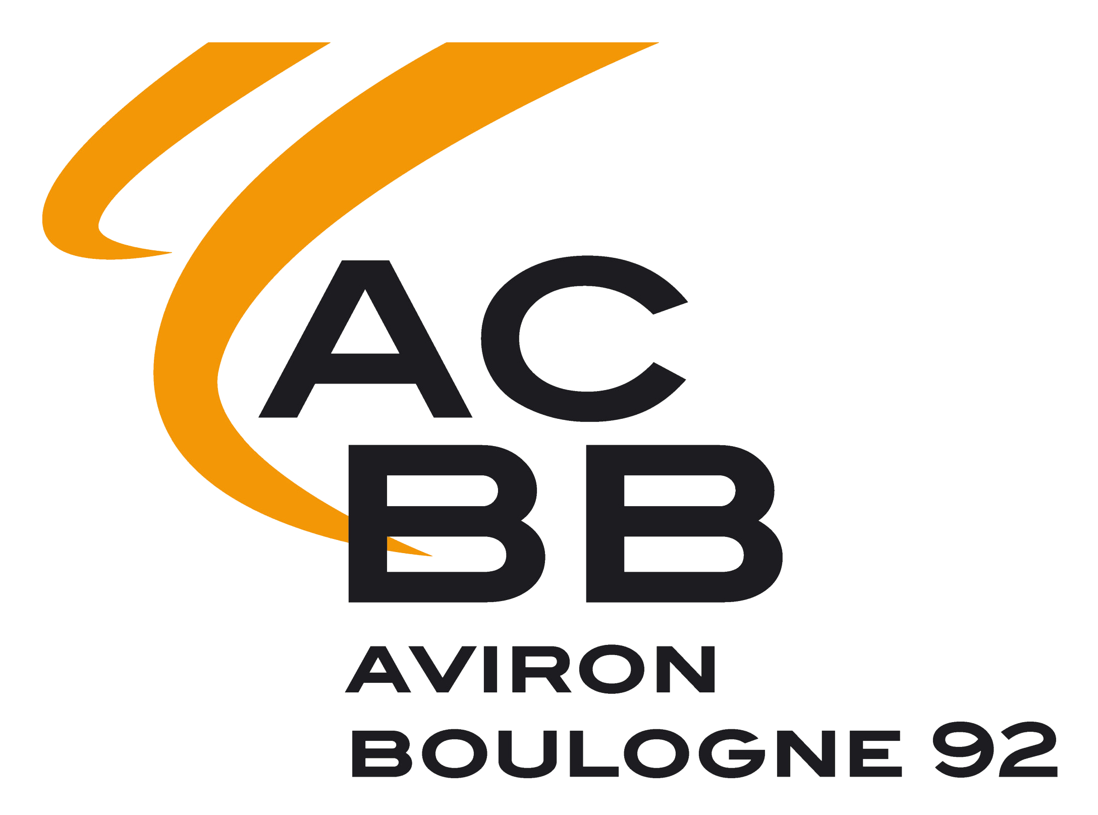 Aviron ACBB Détouré Noir